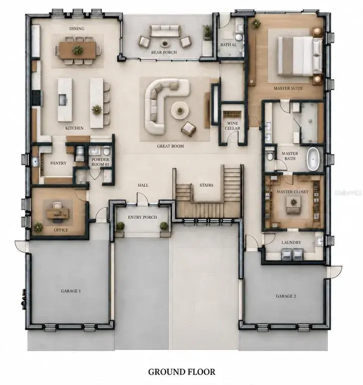 Rendering / Virtual Staging
