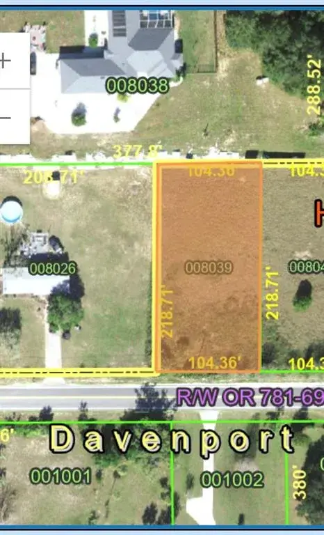 Property for sale at 0 NORTH BLVD W, DAVENPORT, FL, 33837