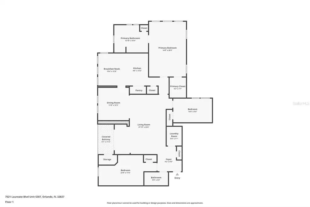 Property for sale at 7521 LAUREATE BOULEVARD UNIT 5307, ORLANDO, FL, 32827