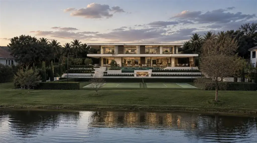 Rear Exterior Architectural Rendering
