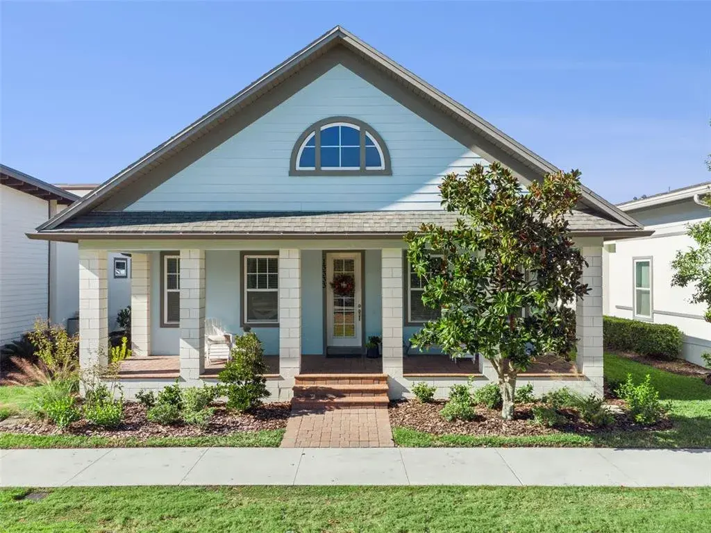 Gorgeous curb appeal with new professional landscaping!