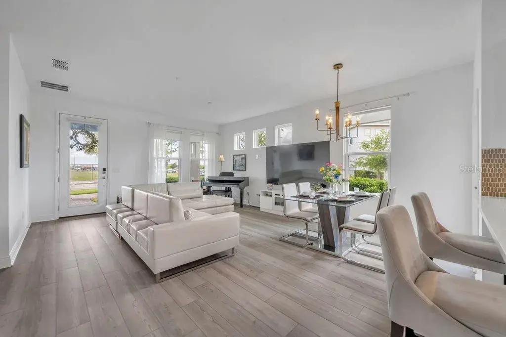 Open floor plan Upgraded luxury Vinyl Flooring