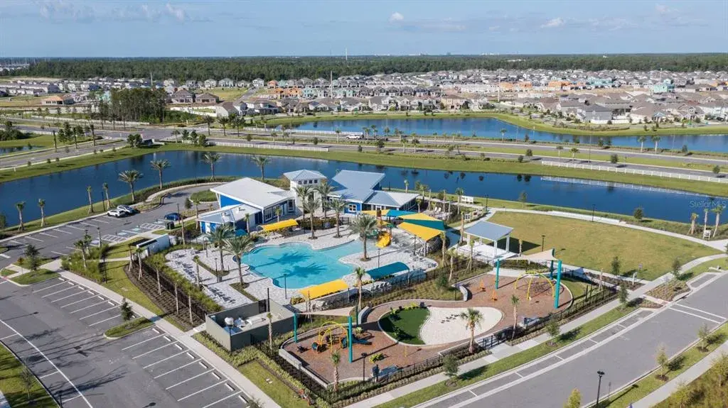 Meridian Parks Amenities Center (Aerial View)