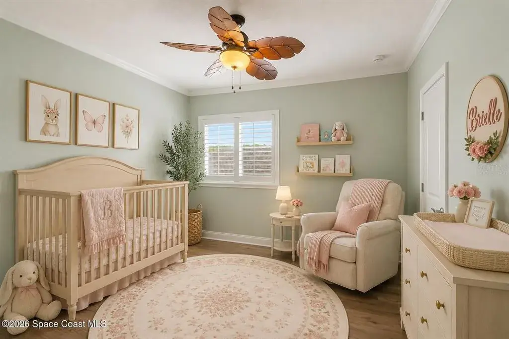 Virtually Staged BedroomBedroom 2 Upper Level