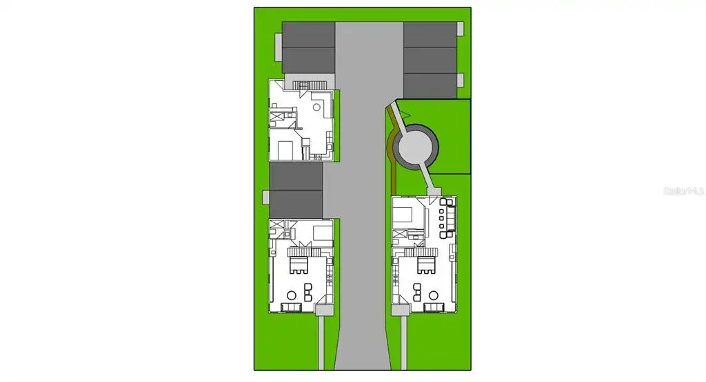 Possible 5 unit multiplex project site plan