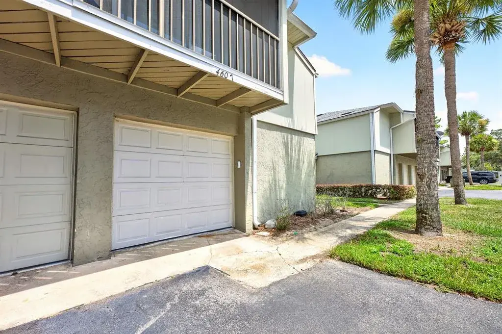 1-car garage for parking or storage.