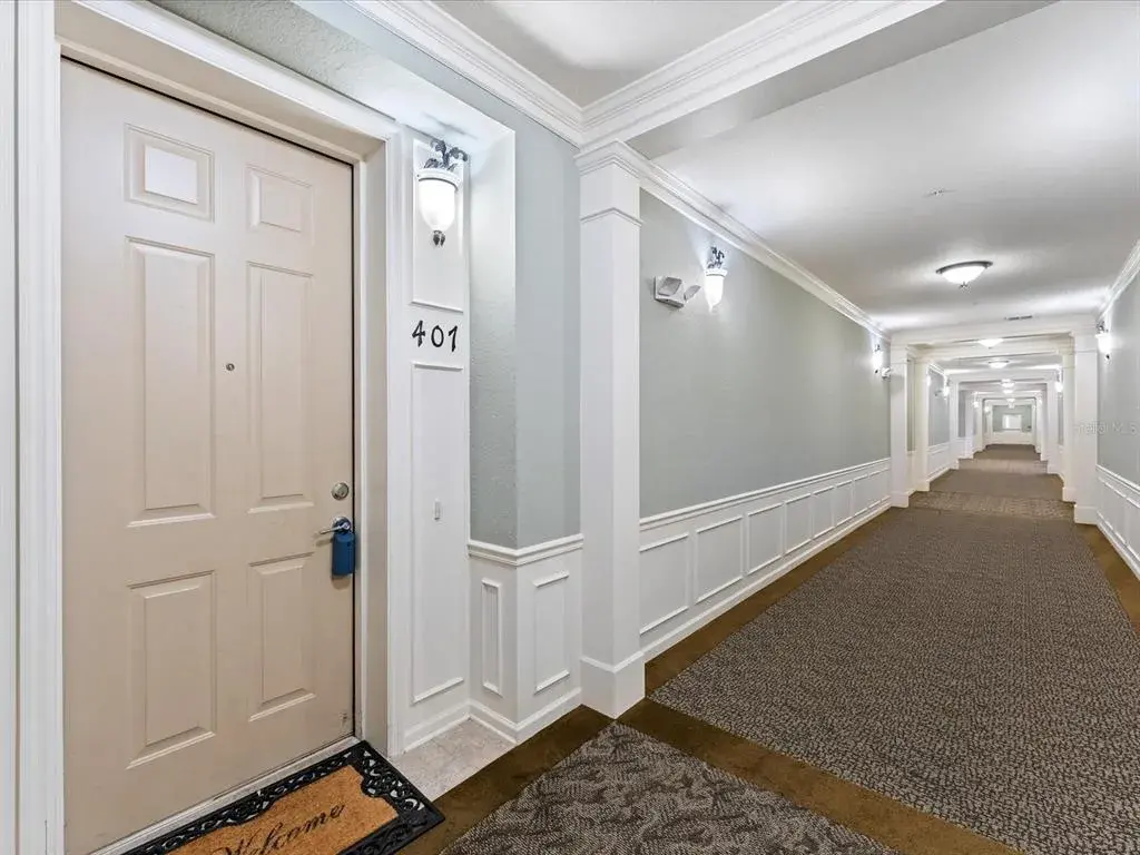 door to condo unit