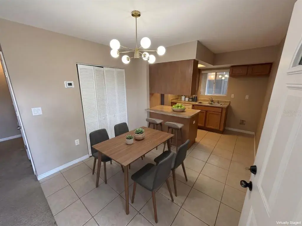 Virtually Staged. Furniture, décor, artwork, and room enhancements shown in this image have been digitally added for illustrative purposes only. No physical furnishings are included with the property.