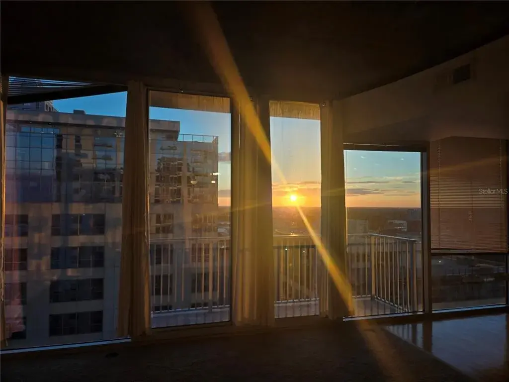 Sunset from Living Room 1
