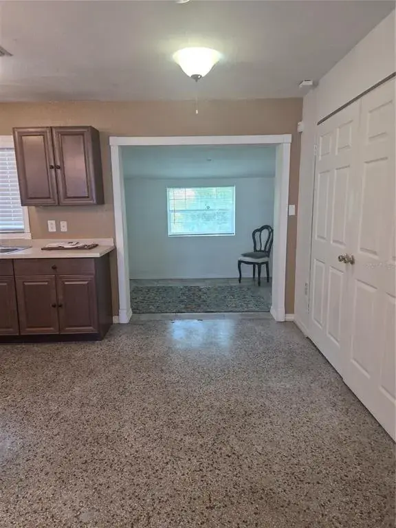 View of bonus room from front door