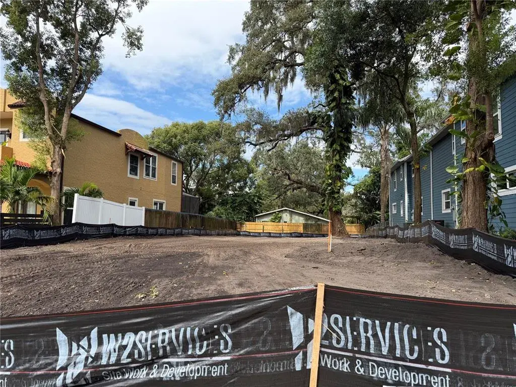Back of property