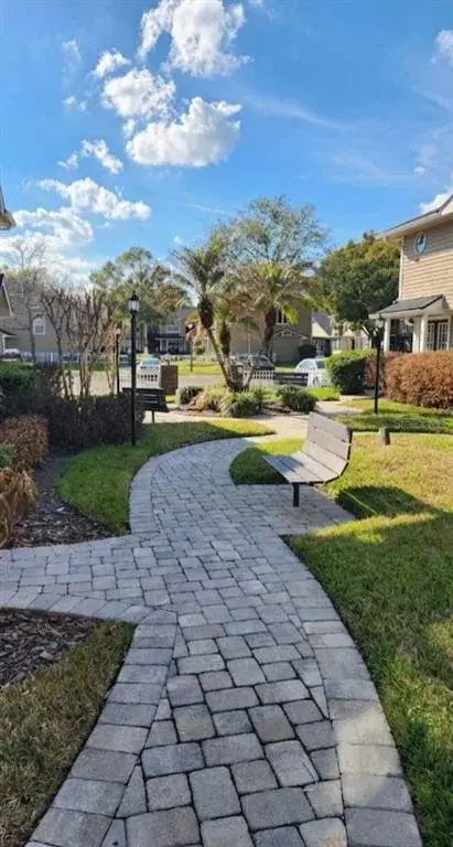Courtyard from front door
