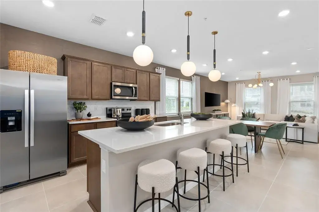 Model Home Design Only. Pictures and furnishings are for illustrative purposes only. Elevations, colors and options may vary. Furniture is for model home staging only.