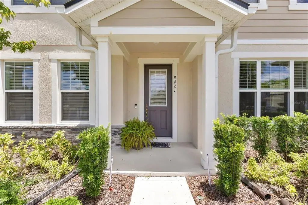 Welcoming entrance