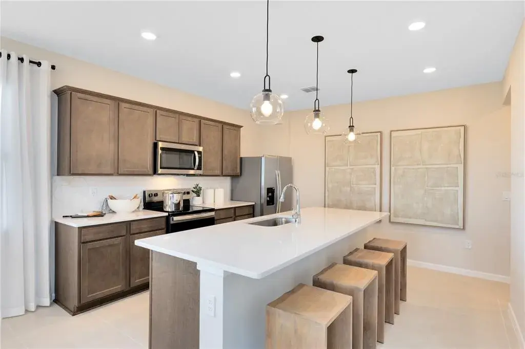 Model Home Design Only. Pictures and furnishings are for illustrative purposes only. Elevations, colors and options may vary. Furniture is for model home staging only.