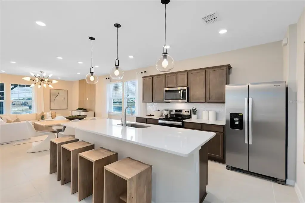 Model Home Design Only. Pictures and furnishings are for illustrative purposes only. Elevations, colors and options may vary. Furniture is for model home staging only.