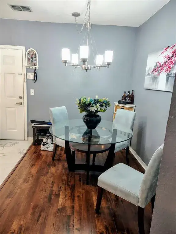 Dining area