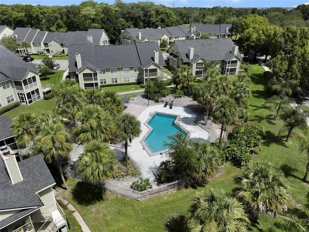 Alternate view of pool and community