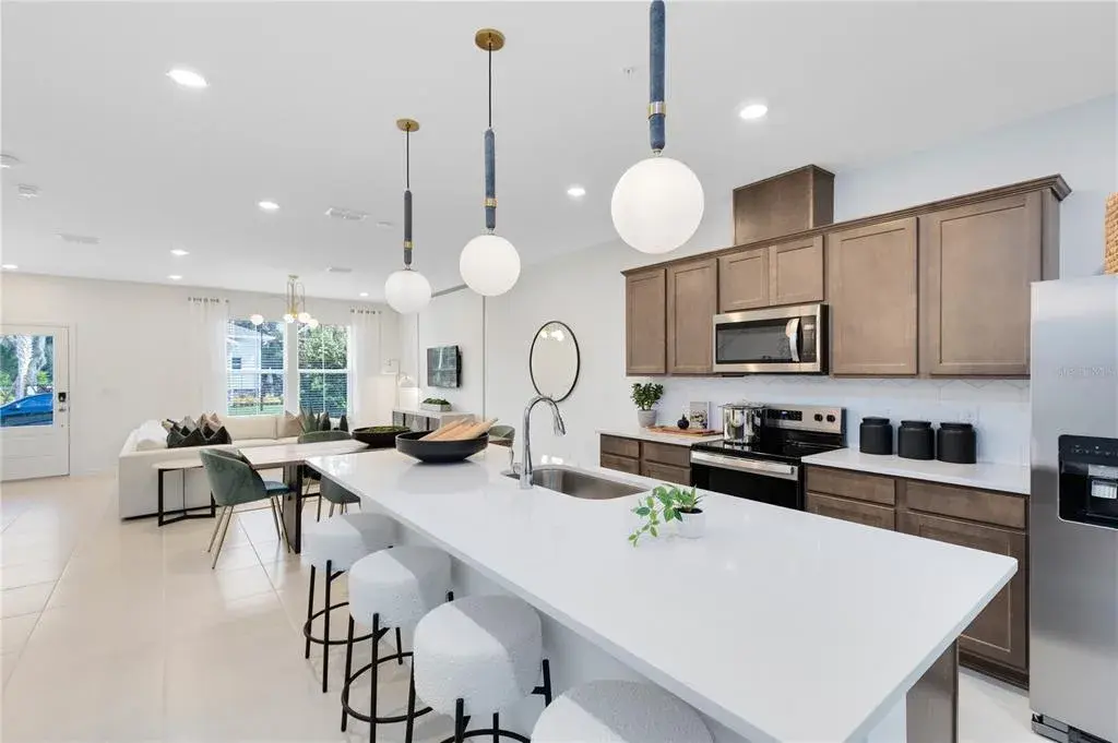 Model Home Design Only. Pictures and furnishings are for illustrative purposes only. Elevations, colors and options may vary. Furniture is for model home staging only.