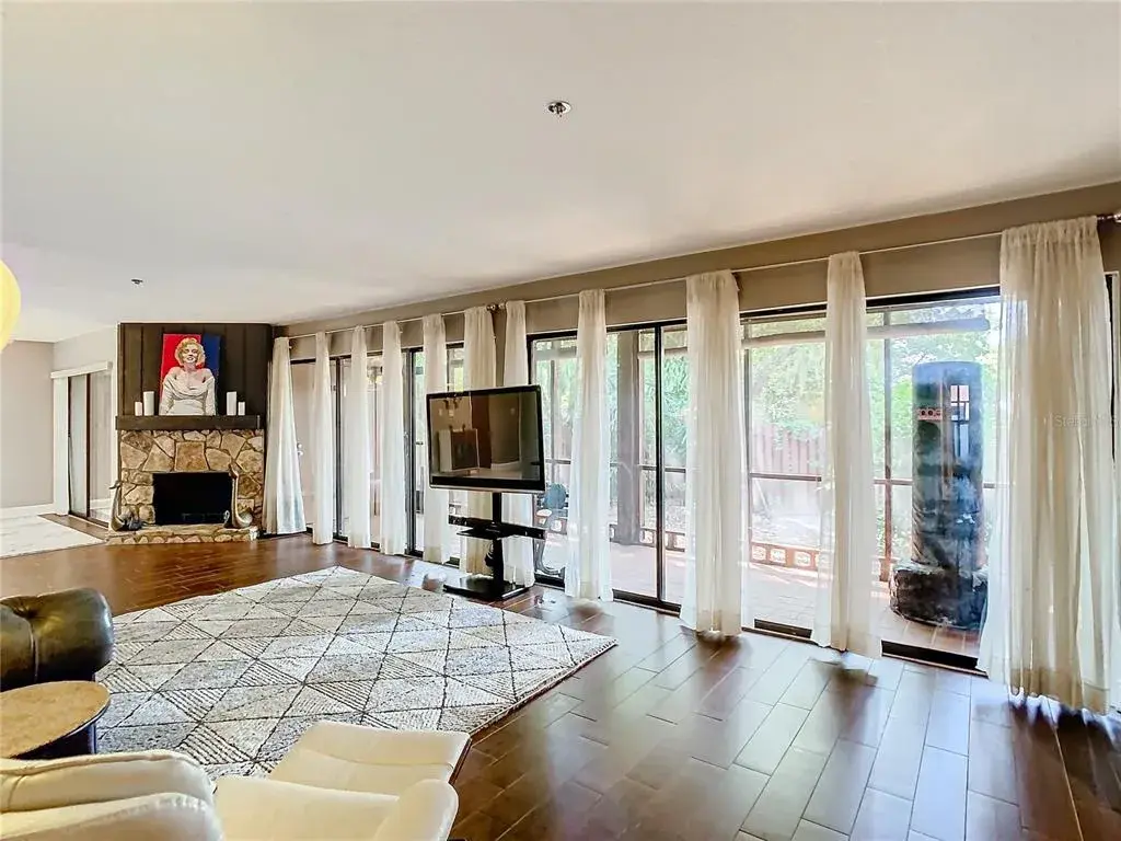 Living area from the North side of unit