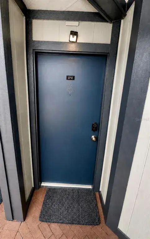 Entrance door.