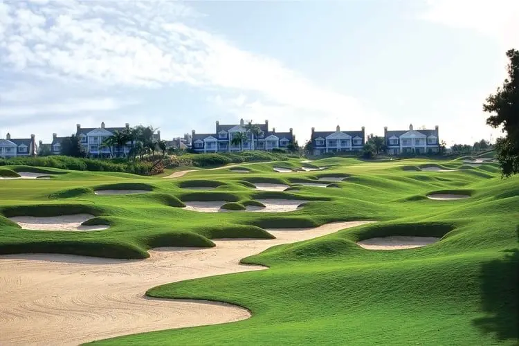 Reunion Resort Tom Watson golf course bunkers