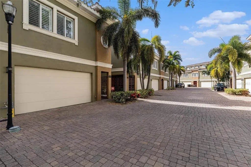 Gated court yard