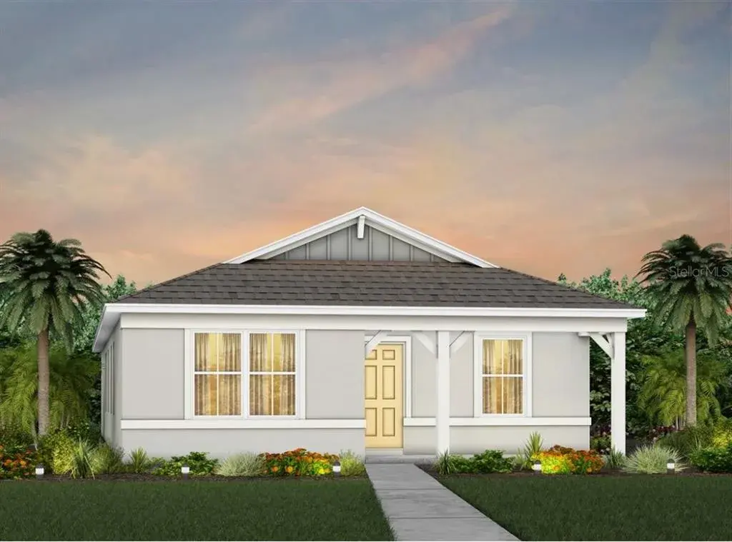 Exterior Design. Artistic rendering for this new construction home. Pictures are for illustrative purposes only. Elevations, colors and options may vary.