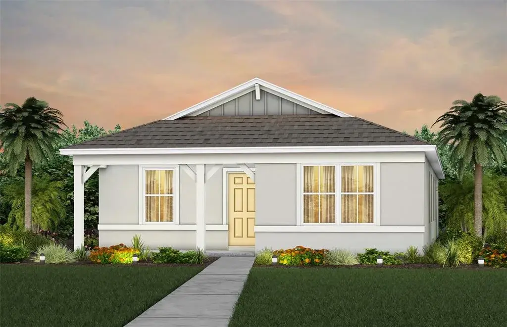 Exterior Design. Artistic rendering for this new construction home. Pictures are for illustrative purposes only. Elevations, colors and options may vary.