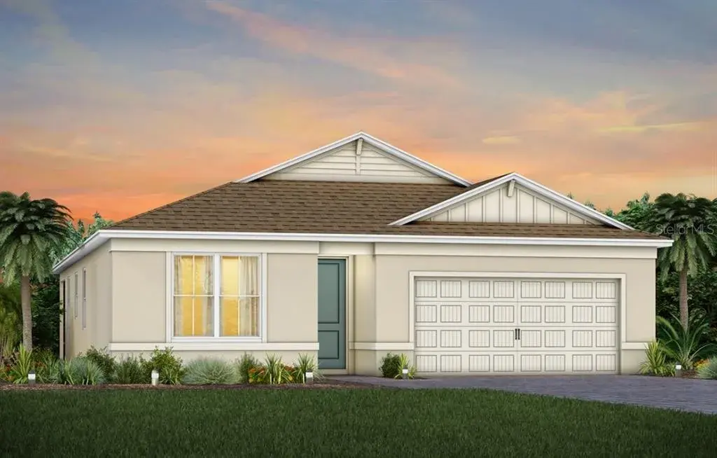 Exterior Design. Artistic rendering for this new construction home. Pictures are for illustrative purposes only. Elevations, colors and options may vary.