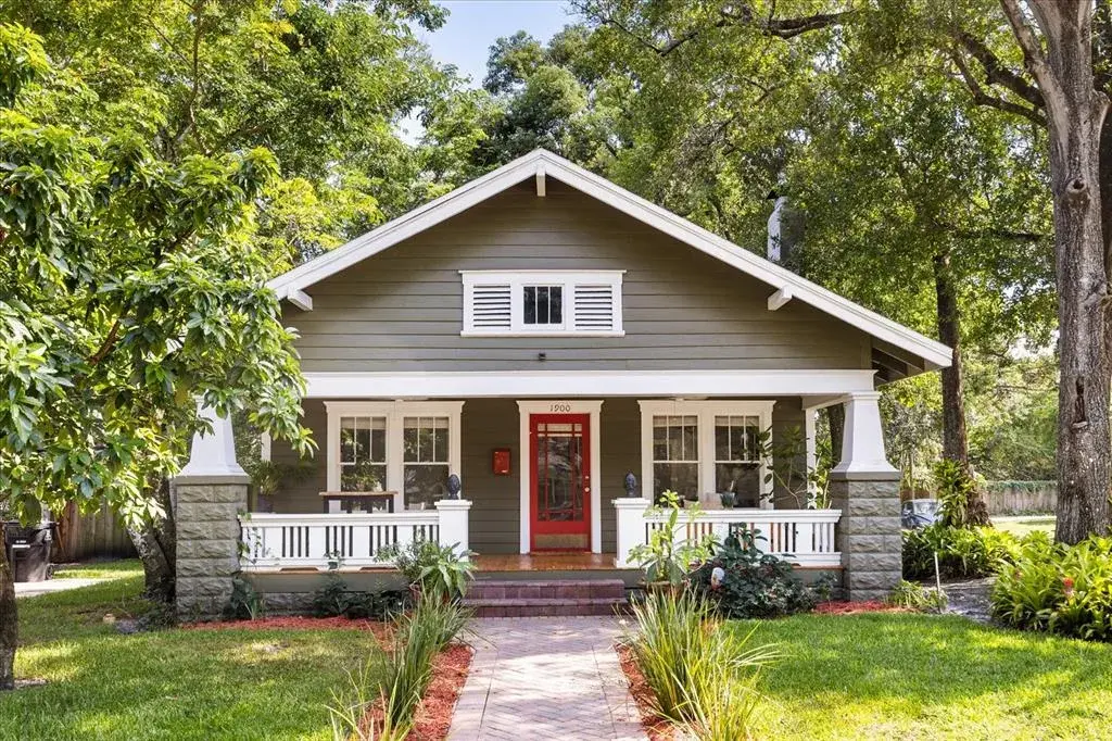 1900 Park Lake - Front House Porch and Entrance