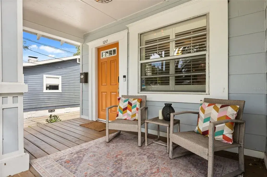 Lovely front porch