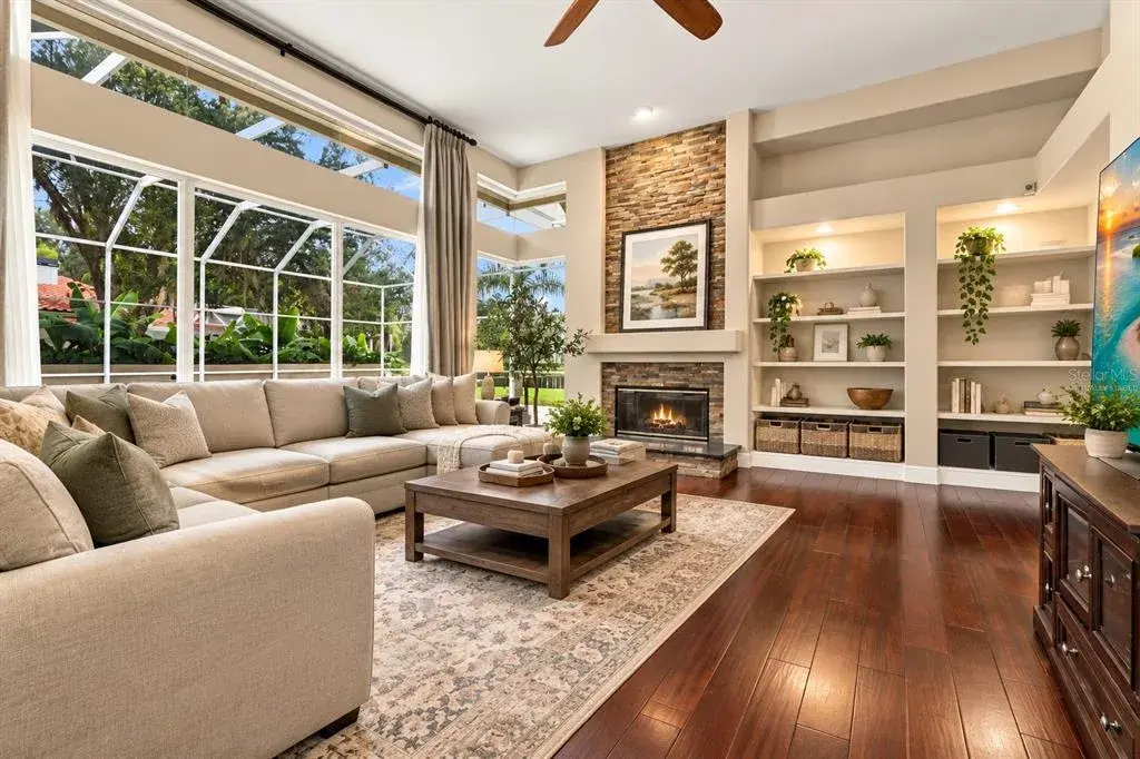 Family Room – Virtually Staged