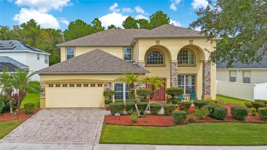 front of the home