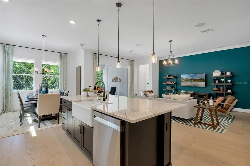 Representative photo living/kitchen