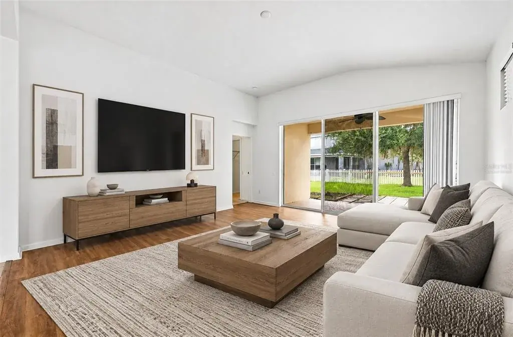 Gather with family or entertain friends. Virtually Staged.