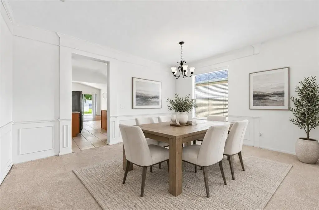Formal Dining. Virtually Staged.
