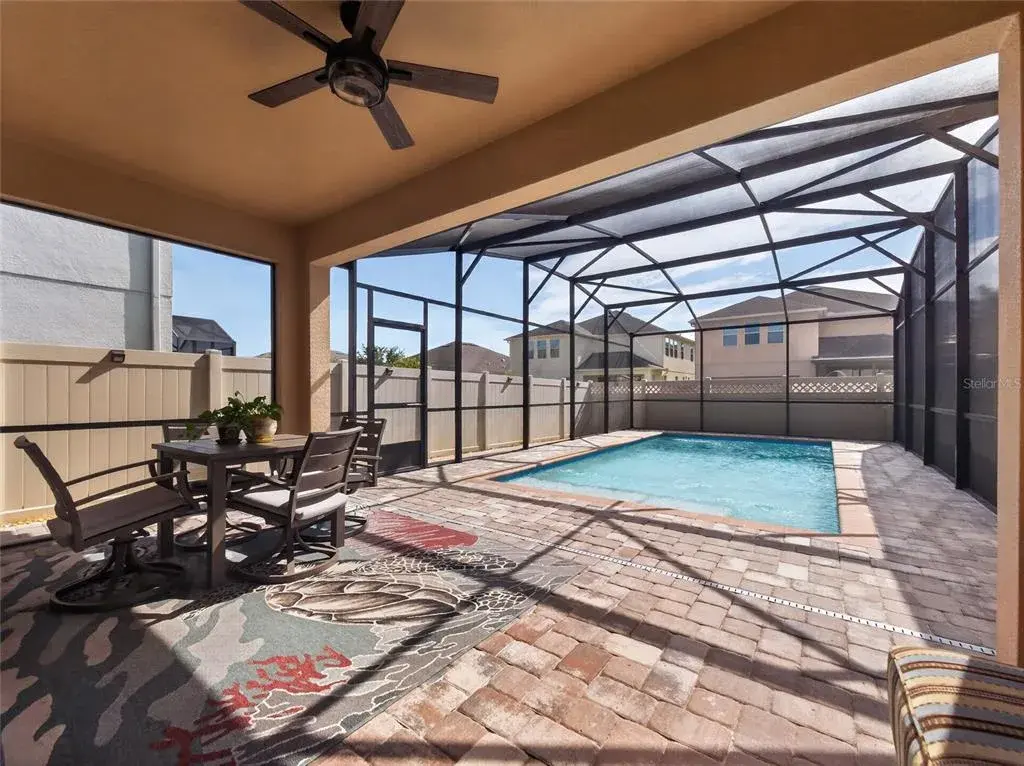 Lanai and Pool