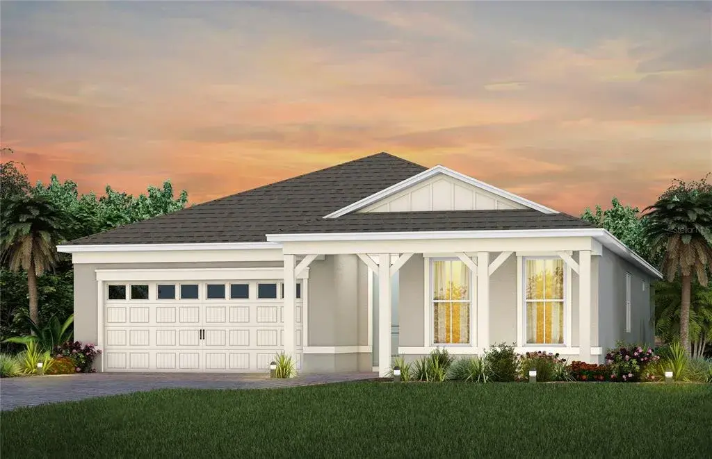 Exterior Design. Artistic rendering for this new construction home. Pictures are for illustrative purposes only. Elevations, colors and options may vary.
