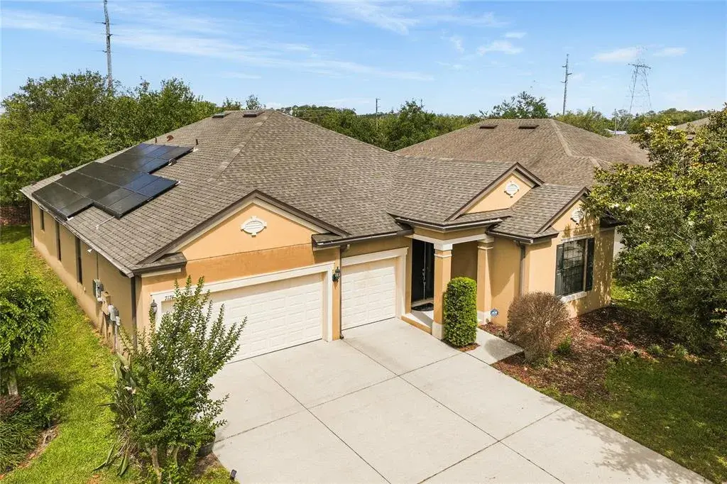 Solid block, 5 bedrooms, 3 baths, 1 story home.