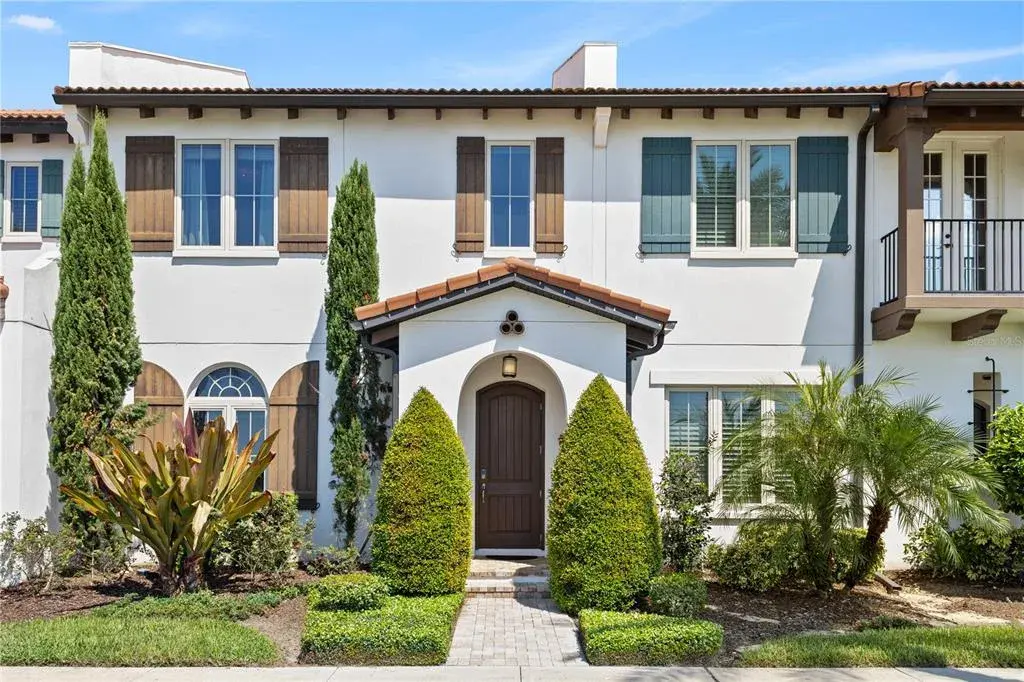 Front of the townhome.