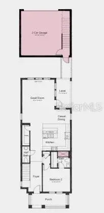 Additional Highlights Include: Shower at bath 2, covered extended lanai with pavers, 8' interior doors, laundry sink.