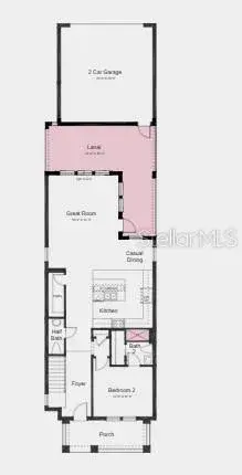 Additional Highlights Include: Shower at bath 2, covered extended lanai with pavers, 8' interior doors, laundry sink.