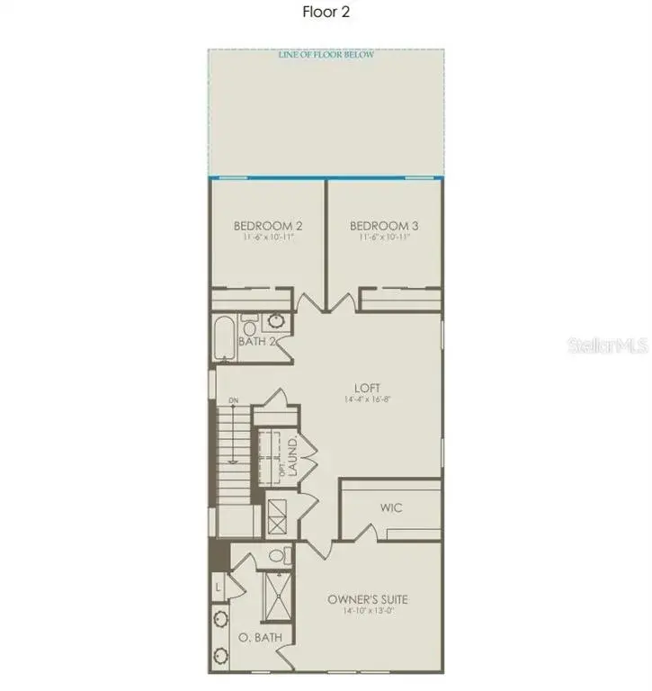 Floor Plan - Floor Two