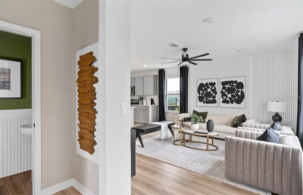 Model Home Design Only. Pictures and furnishings are for illustrative purposes only. Elevations, colors and options may vary. Furniture is for model home staging only.?