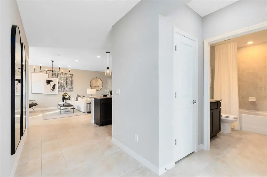 Model Home Design Only. Pictures and furnishings are for illustrative purposes only. Elevations, colors and options may vary. Furniture is for model home staging only.