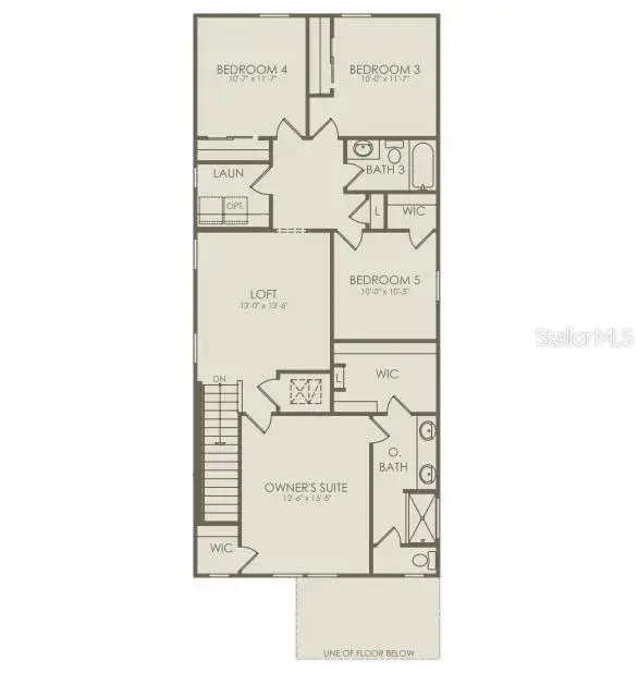 Floor Plan - Floor Two