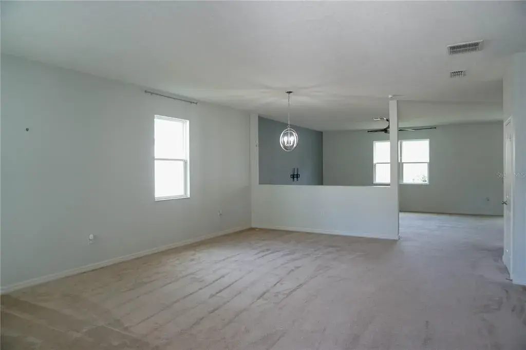 living room & dinning room