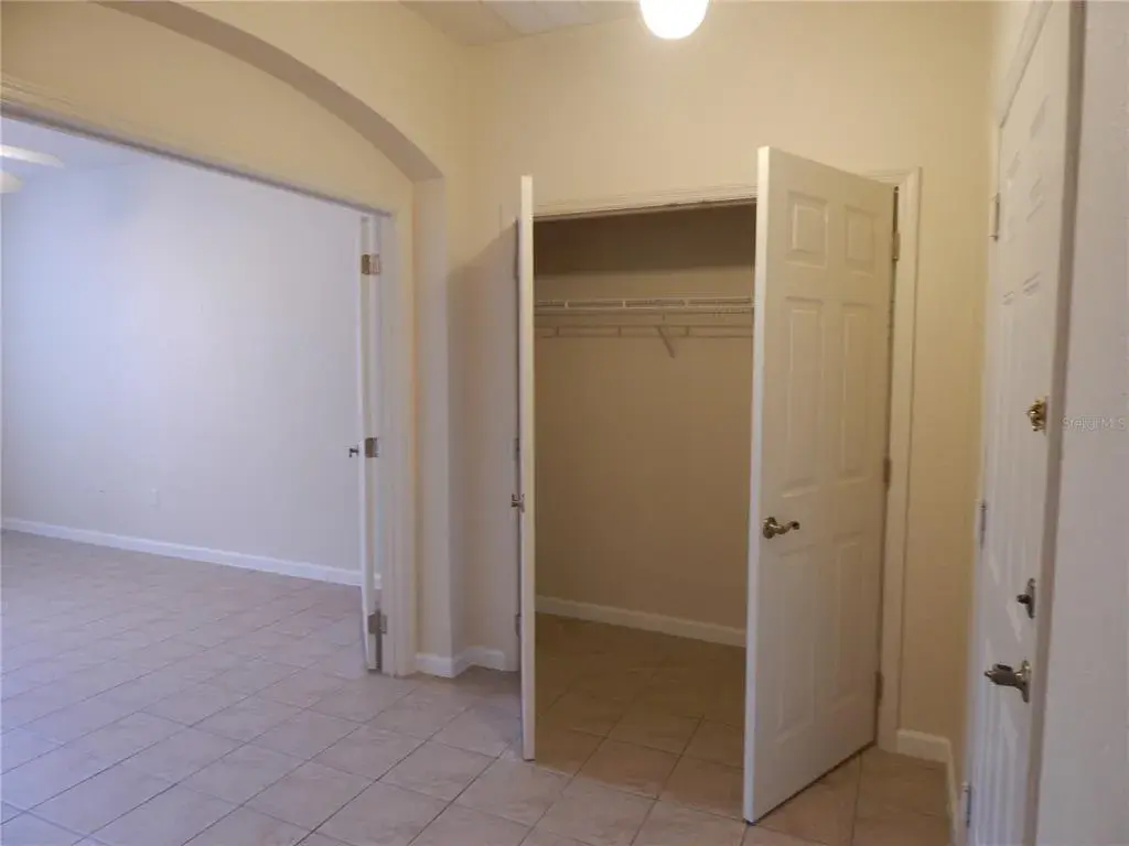 Entry Foyer with Closet and Den
