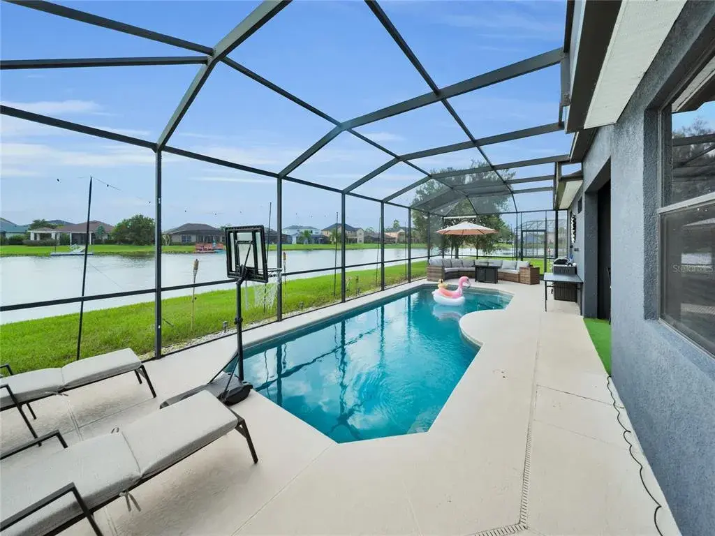 heated pool